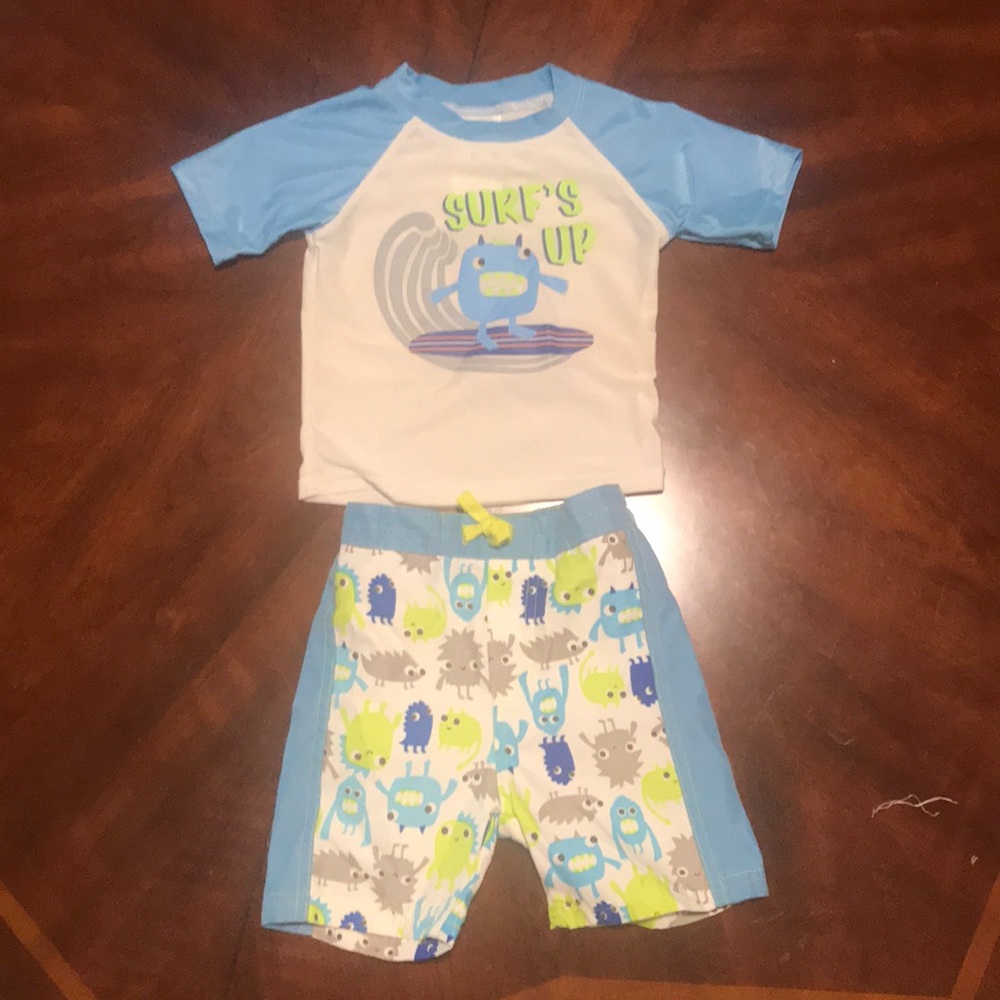 Baby boy 12m swim suit